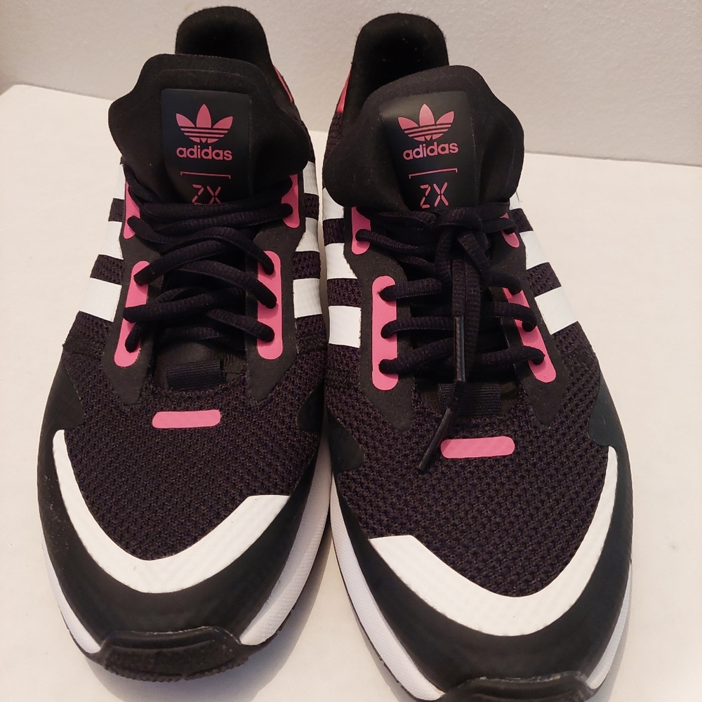 Adidas ZX 1K Boost Black & Pink Women's Size US 9 Sneaker Running Shoes